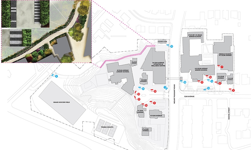 Branksome Hall Campus Wayfinding SEGD
