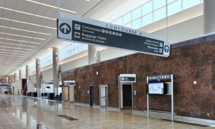 Hartsfield Jackson Atlanta International Airport International Terminal Signage And Wayfinding Segd