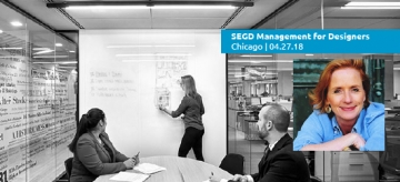 Join Shannon Hackley for the 2018 SEGD Management for Designers event, April 27 in Chicago.
