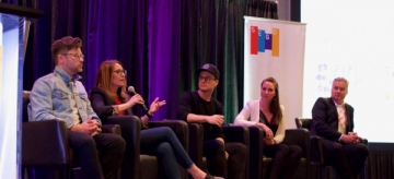 2019 Branded Environments a Wrap 2019 Branded Environments a Wrap (image: speaker panel at event)