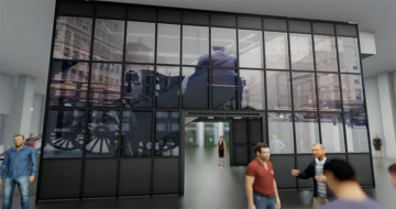 Largest US Installation of World’s First Digital Media and Interactive Architectural-Grade LED Glass Integrated by ANC into New York’s Historic Tin Building at Seaport District in Lower Manhattan