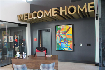 Arthouse Design Creates A Vibrant Brand for Chroma Apartments