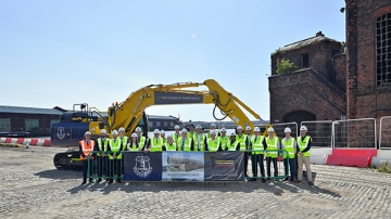 Everton Breaks Ground On New Stadium Project