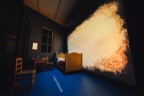 Van Gogh's Bedrooms exhibit at Art Institute of Chicago / Interactives by Bluecadet Van Gogh's Bedrooms exhibit at Art Institute of Chicago / Interactives by Bluecadet