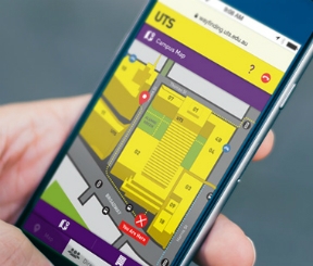 BrandCulture wayfinding for Univ of Technology Sydney