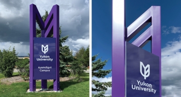 Fathom Studio Develops Signage System for Yukon University Fathom Studio Develops Signage System for Yukon University