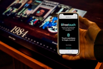 Freetouch Launches Smartphone Interaction for Public Touchscreens Freetouch Launches Smartphone Interaction for Public Touchscreens