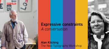 Lucy Holmes and Alan Kitching Talk Type Lucy Holmes and Alan Kitching Talk Type