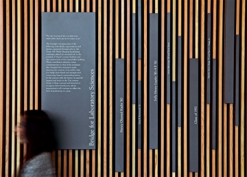Poulin + Morris wayfinding for Vassar