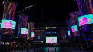 SNA Tower Lighting Enhances Vibe at L.A. LIVE SNA Tower Lighting Enhances Vibe at L.A. LIVE