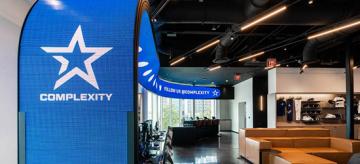 Daktronics and DCL Deliver Curved LED Feature Display for Complexity Gaming