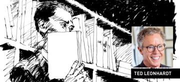 The Unprepared Pitch Ted Leonhardt: The Unprepared Pitch (Illustration of man holding book)