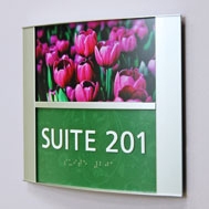 APCO Signs, Imagine Photo of Imagine modular sign system by APCO
