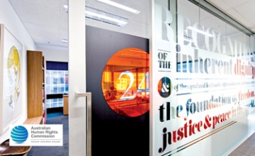 Brandculture Communications, Human Rights Commission photo of Human Rights Commission identity