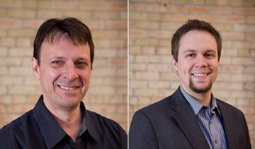 Infinite Scale Photos of Jim Baehr and Zach Norman