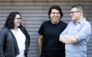 Leviathan Executive Producer Luvy Delgado, Creative Director Pedro Andres Sanchez and Senior Motion Designer Krzysztof Pianko. Leviathan Executive Producer Luvy Delgado, Creative Director Pedro Andres Sanchez and Senior Motion Designer Krzysztof Pianko.