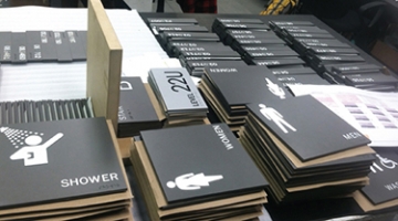 Nova Polymers Photo of wayfinding signage