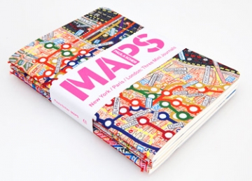 Pentagram, Maps Cover of Maps by Paula Scher