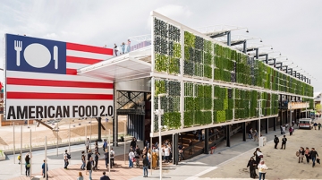 image of USA Pavilion at Expo Milano by Pentagram
