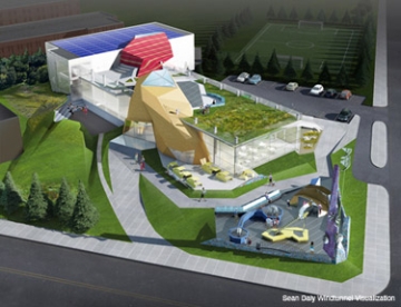 Lee H. Skolnick Architecture + Design Partnership, Children's Museum of Bulgaria Mockup of Children's Museum of Bulgaria