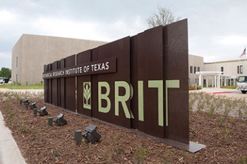 Two Twelve, Botanical Research Institute of Texas Photo of Botanical Research Institute of Texas identity sign